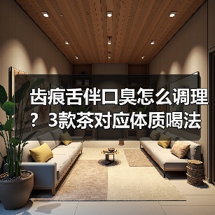齿痕舌伴口臭怎么调理?3款茶对应体质喝法(图1) 齿痕舌伴口臭怎么调理?3款茶对应体质喝法(图1)