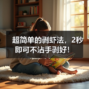 超简单的剥虾法，2秒即可不沾手剥好！（图2）