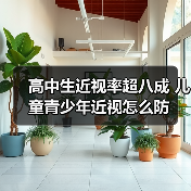 高中生近视率超八成 儿童青少年近视怎么防