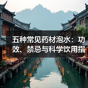 五种常见药材泡水:功效、禁忌与科学饮用指南(图4) 五种常见药材泡水:功效、禁忌与科学饮用指南(图4)