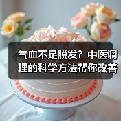 气血不足脱发?中医调理的科学方法帮你改善(图3) 气血不足脱发?中医调理的科学方法帮你改善(图3)