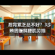 后背累乏总不好?3步辨因缓解腰肌劳损(图3) 后背累乏总不好?3步辨因缓解腰肌劳损(图3)