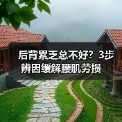 后背累乏总不好?3步辨因缓解腰肌劳损(图2) 后背累乏总不好?3步辨因缓解腰肌劳损(图2)