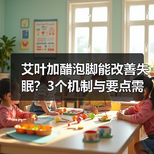 艾叶加醋泡脚能改善失眠？3个机制与要点需了解