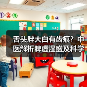 舌头胖大白有齿痕？中医解析脾虚湿盛及科学调理方案