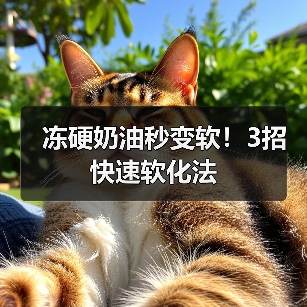 冻硬奶油秒变软!3招快速软化法(图4) 冻硬奶油秒变软!3招快速软化法(图4)