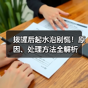 拔罐后起水泡别慌!原因、处理方法全解析(图3) 拔罐后起水泡别慌!原因、处理方法全解析(图3)