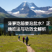 菠萝吃前要泡盐水?正确吃法与功效全解析(图4) 菠萝吃前要泡盐水?正确吃法与功效全解析(图4)