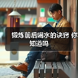 锻炼前后喝水的诀窍 你知道吗(图2) 锻炼前后喝水的诀窍 你知道吗(图2)