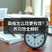 桑椹怎么吃更有效?营养功效全解析(图2) 桑椹怎么吃更有效?营养功效全解析(图2)