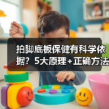 拍脚底板保健有科学依据？5大原理+正确方法避坑