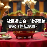社区运动会,让邻里情更浓(体坛观澜)(图2) 社区运动会,让邻里情更浓(体坛观澜)(图2)