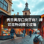 舌苔黄厚口臭牙痛?脾胃湿热调理全攻略(图3) 舌苔黄厚口臭牙痛?脾胃湿热调理全攻略(图3)