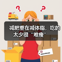 减肥重在减体脂,吃的太少很“难瘦”(图1) 减肥重在减体脂,吃的太少很“难瘦”(图1)