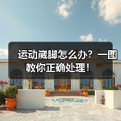 运动崴脚怎么办？一图教你正确处理！（图4）
