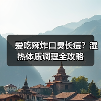 爱吃辣炸口臭长痘？湿热体质调理全攻略