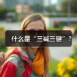 什么是“三减三健”?(图1) 什么是“三减三健”?(图1)