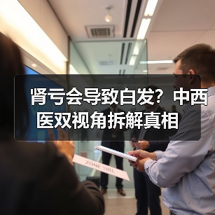 肾亏会导致白发?中西医双视角拆解真相(图2) 肾亏会导致白发?中西医双视角拆解真相(图2)
