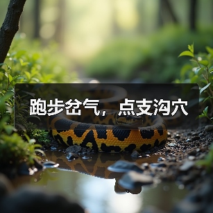 跑步岔气,点支沟穴(图1) 跑步岔气,点支沟穴(图1)