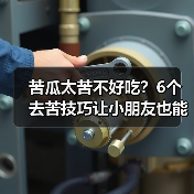 苦瓜太苦不好吃?6个去苦技巧让小朋友也能轻松吃(图3) 苦瓜太苦不好吃?6个去苦技巧让小朋友也能轻松吃(图3)