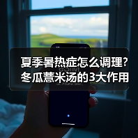 夏季暑热症怎么调理?冬瓜薏米汤的3大作用助你轻松过夏(图2) 夏季暑热症怎么调理?冬瓜薏米汤的3大作用助你轻松过夏(图2)