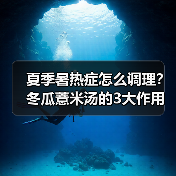 夏季暑热症怎么调理？冬瓜薏米汤的3大作用助你轻松过夏