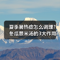 夏季暑热症怎么调理?冬瓜薏米汤的3大作用助你轻松过夏(图4) 夏季暑热症怎么调理?冬瓜薏米汤的3大作用助你轻松过夏(图4)
