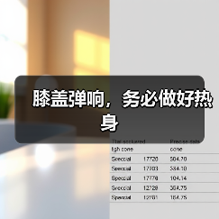 膝盖弹响,务必做好热身(图2) 膝盖弹响,务必做好热身(图2)