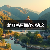 新鲜鸡蛋保存小诀窍