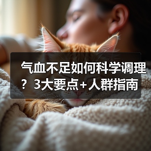 气血不足如何科学调理？3大要点+人群指南