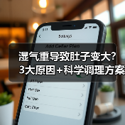 湿气重导致肚子变大？3大原因+科学调理方案详解