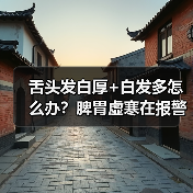 舌头发白厚+白发多怎么办？脾胃虚寒在报警，调理方法解析（图3）