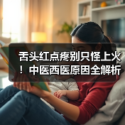 舌头红点疼别只怪上火!中医西医原因全解析+科学应对方法(图3) 舌头红点疼别只怪上火!中医西医原因全解析+科学应对方法(图3)