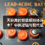 天麻真的能缓解肢体麻木?中医逻辑与现代证据科学解析(图4) 天麻真的能缓解肢体麻木?中医逻辑与现代证据科学解析(图4)