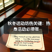 秋冬运动防伤关键:热身活动必须做(图1) 秋冬运动防伤关键:热身活动必须做(图1)