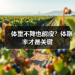 体重不降也能瘦?体脂率才是关键(图1) 体重不降也能瘦?体脂率才是关键(图1)