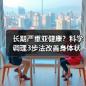 长期严重亚健康?科学调理3步法改善身体状态(图1) 长期严重亚健康?科学调理3步法改善身体状态(图1)