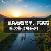 跳绳看着简单,其实藏着这些健身秘密!(图3) 跳绳看着简单,其实藏着这些健身秘密!(图3)