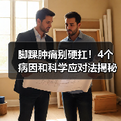 脚踝肿痛别硬扛！4个病因和科学应对法揭秘