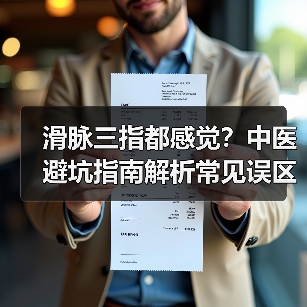 滑脉三指都感觉?中医避坑指南解析常见误区(图2) 滑脉三指都感觉?中医避坑指南解析常见误区(图2)