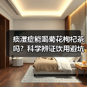 痰湿症能喝菊花枸杞茶吗?科学辨证饮用避坑指南(图3) 痰湿症能喝菊花枸杞茶吗?科学辨证饮用避坑指南(图3)