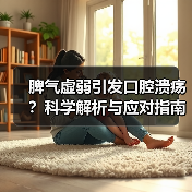脾气虚弱引发口腔溃疡？科学解析与应对指南（图2）