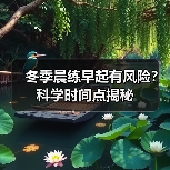 冬季晨练早起有风险?科学时间点揭秘(图3) 冬季晨练早起有风险?科学时间点揭秘(图3)