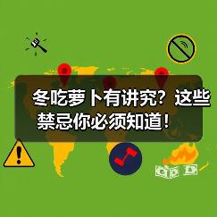 冬吃萝卜有讲究？这些禁忌你必须知道！
