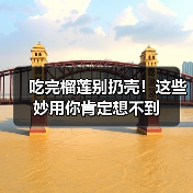 吃完榴莲别扔壳！这些妙用你肯定想不到