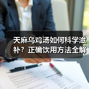 天麻乌鸡汤如何科学滋补?正确饮用方法全解析(图3) 天麻乌鸡汤如何科学滋补?正确饮用方法全解析(图3)