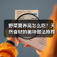 野菜营养高怎么吃?天然食材的美味做法推荐(图1) 野菜营养高怎么吃?天然食材的美味做法推荐(图1)