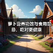 萝卜营养功效与食用禁忌，吃对更健康（图1）