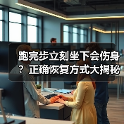 跑完步立刻坐下会伤身？正确恢复方式大揭秘（图1）