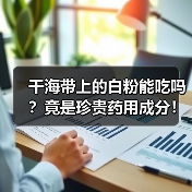 干海带上的白粉能吃吗？竟是珍贵药用成分！（图4）